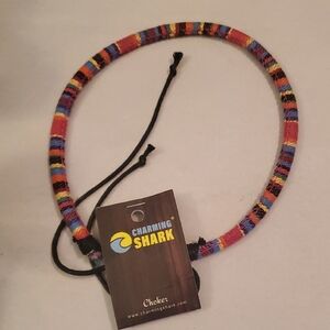 Charming Shark‎ Multicolor Choker Necklace